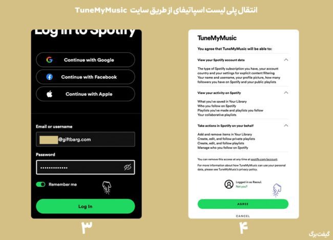ورود به اکانت اسپاتیفای