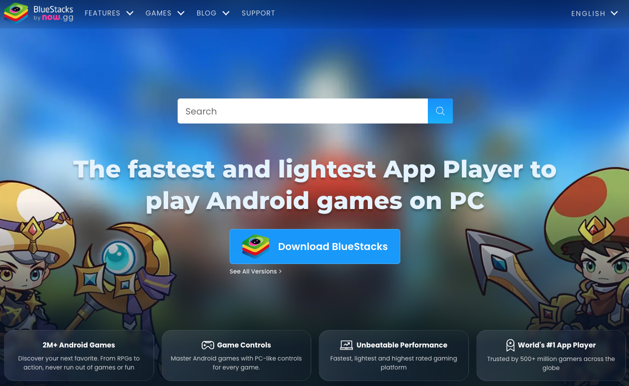 شبیه ساز bluestacks